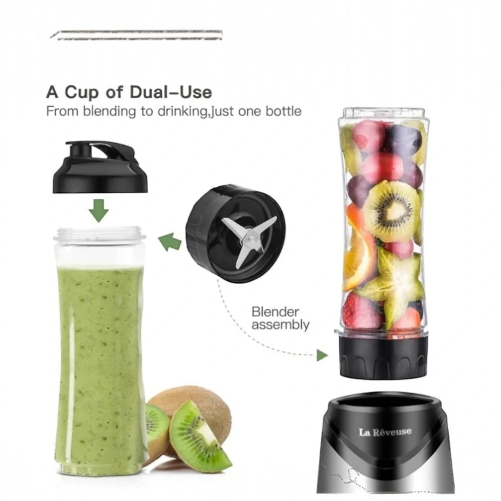 La Rêveuse Personal Blender with Travel Bottle